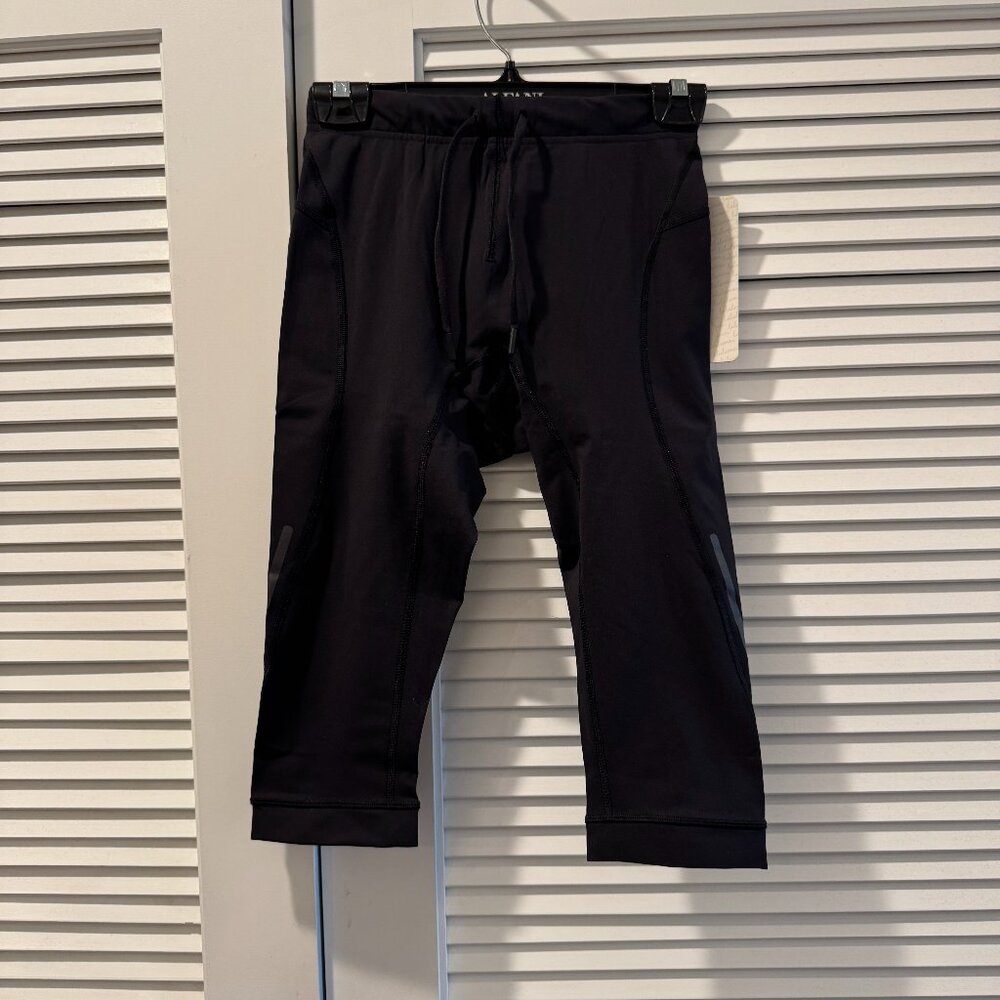 Small Black Lululemon Tight Stuff 1/2 tights